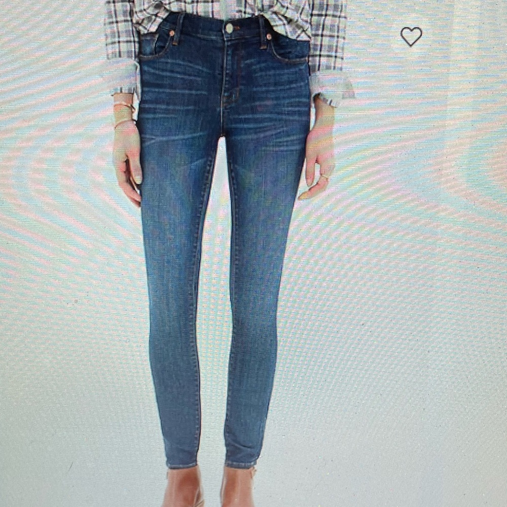 Madewell High Riser Skinny Jeans size 26